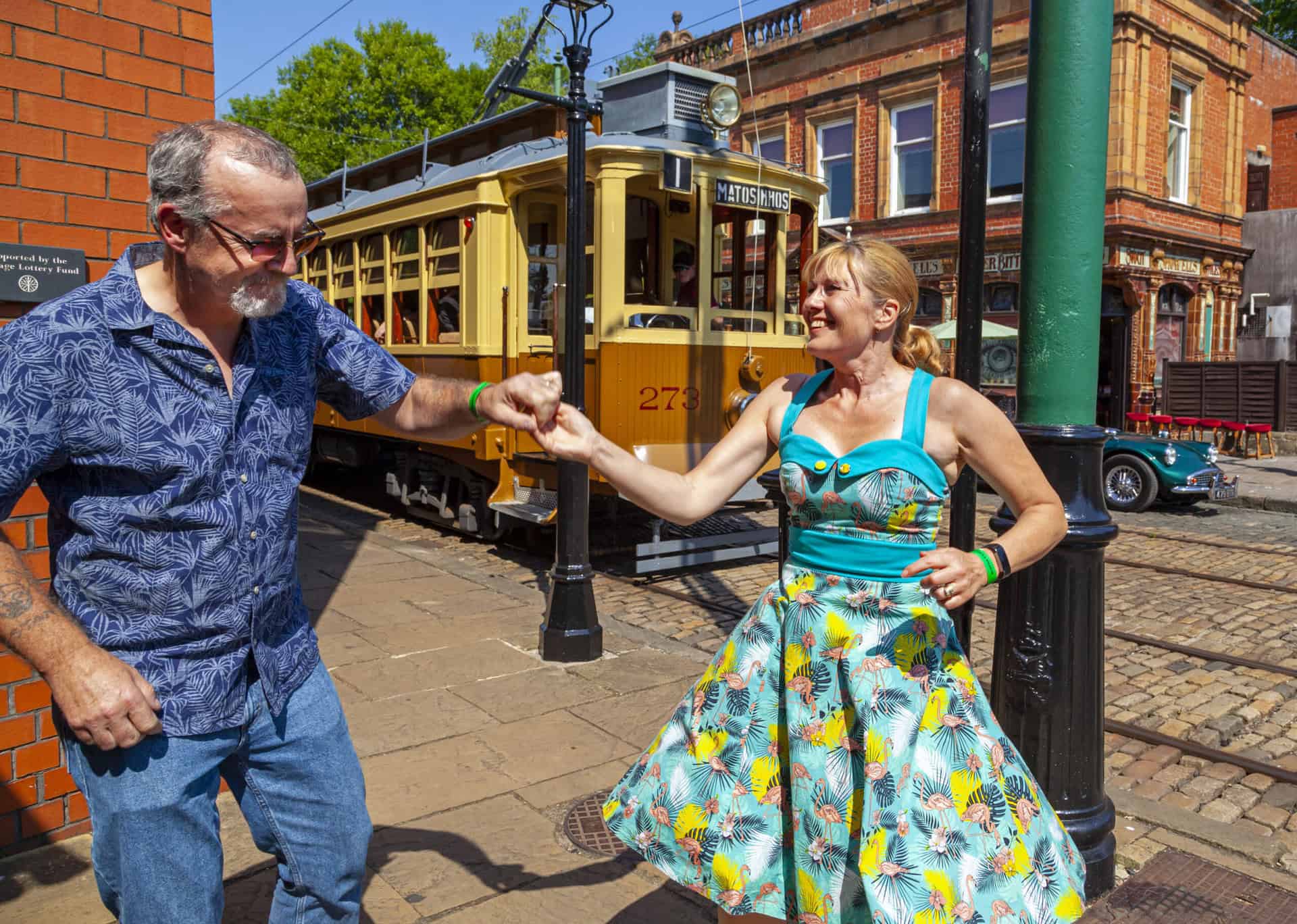 1950s and 60s event at crich tramway village 2022